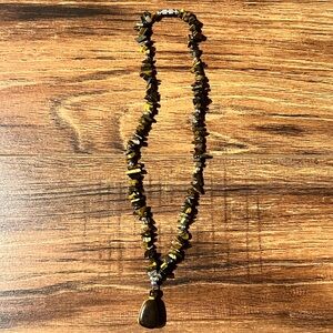Brown Beaded Necklace